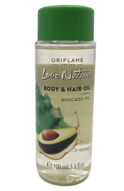 oriflame olejek do ciała i włosów love nature