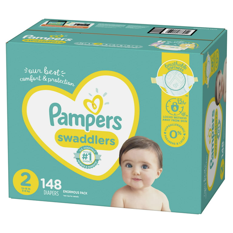 pampers size 2 148 count