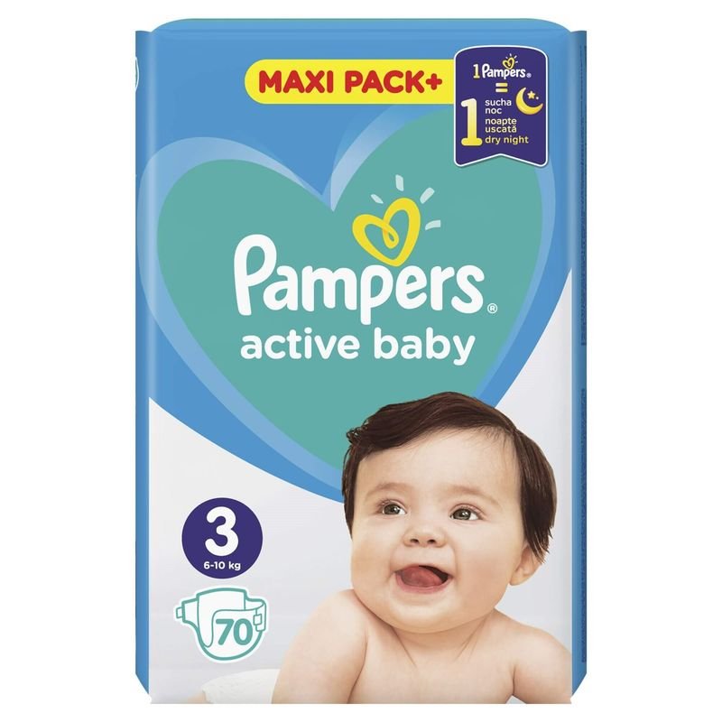 pampers active czy baby dry