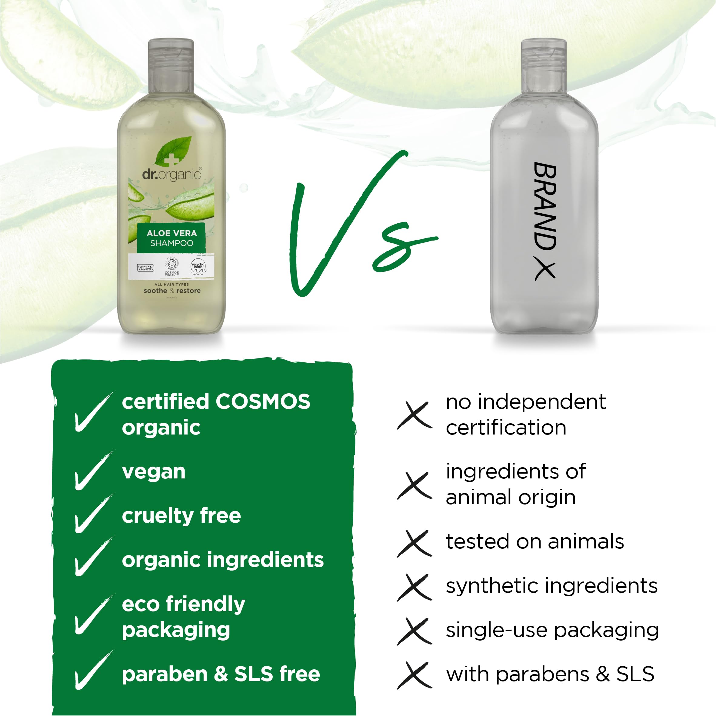 dr organic aloe vera szampon