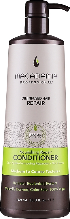 odbudowująca odżywka do włosów h.zone oil macadamia repair conditioner