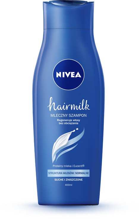 mleczny szampon do wlosow niwea 400ml