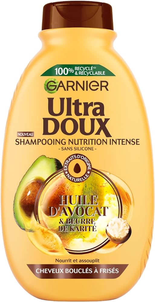 garnier ultra doux awokado i masło karite szampon