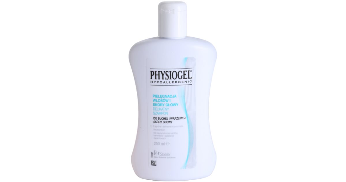 physiogel delikatny szampon do suchej i wrażliwej skóry głowy