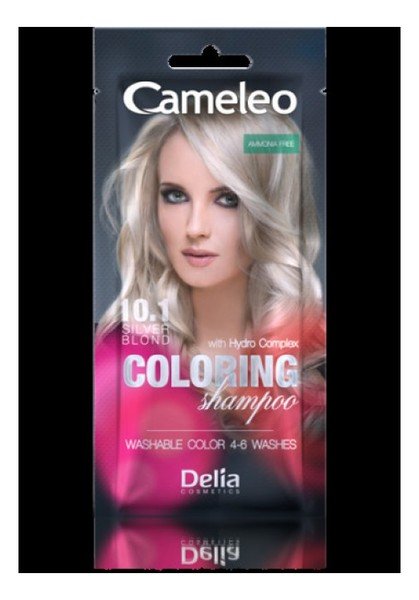 szampon koloryzujący 10.1 srebrny blond 40ml cameleo