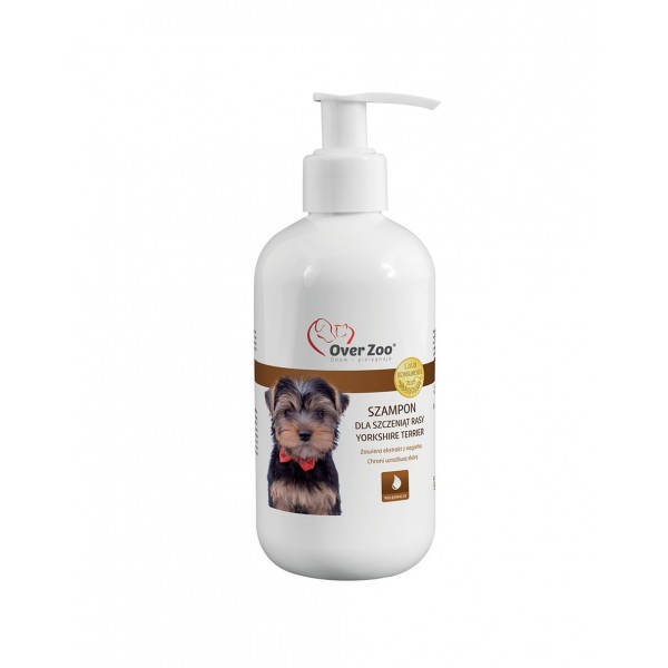 szampon dla szeniąt rasy yorkshire terrier z proteinami wełny kaszmirskiej