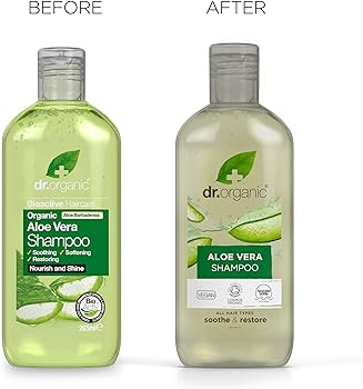 dr organic aloe vera szampon