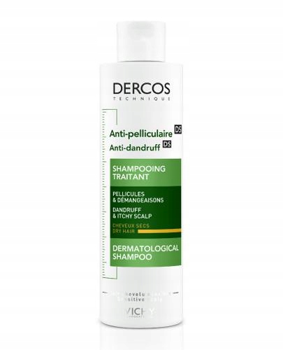 dercos szampon przeciwlupiezozy wlosy suche