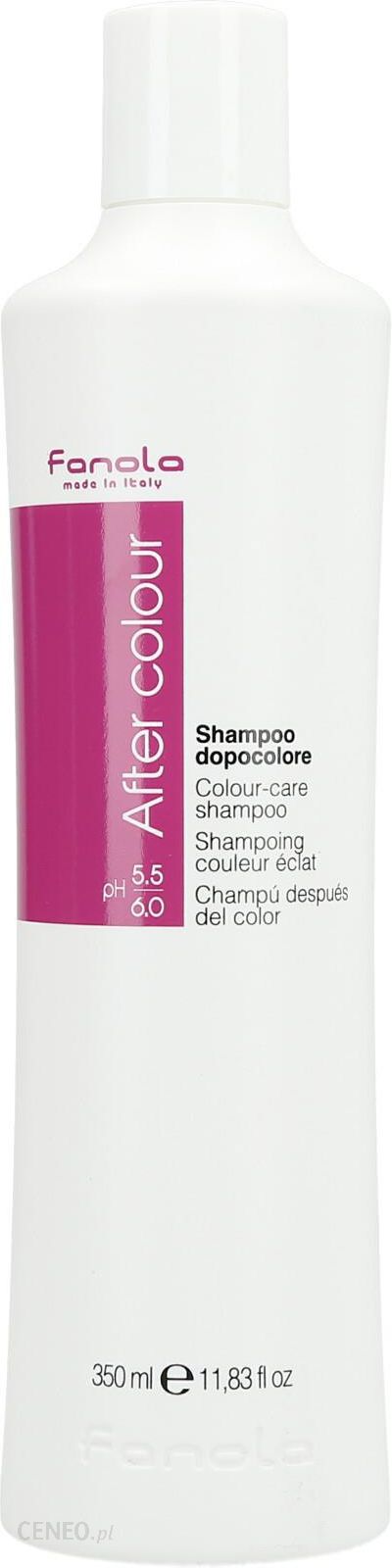 fanola after color szampon do włosów farbowanych opinie
