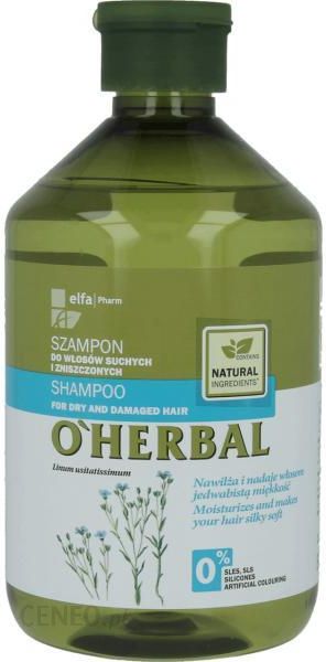 elfa pharm o herbal szampon do włosów tłustych 500ml