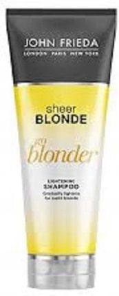 john frieda szampon rozświetlający z perłami blond