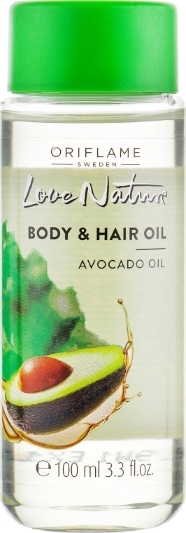 oriflame olejek do ciała i włosów love nature