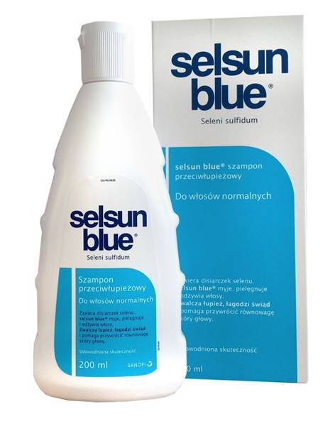 selsun blue szampon przeciwłupieżowy do włosów normalnych 200 ml