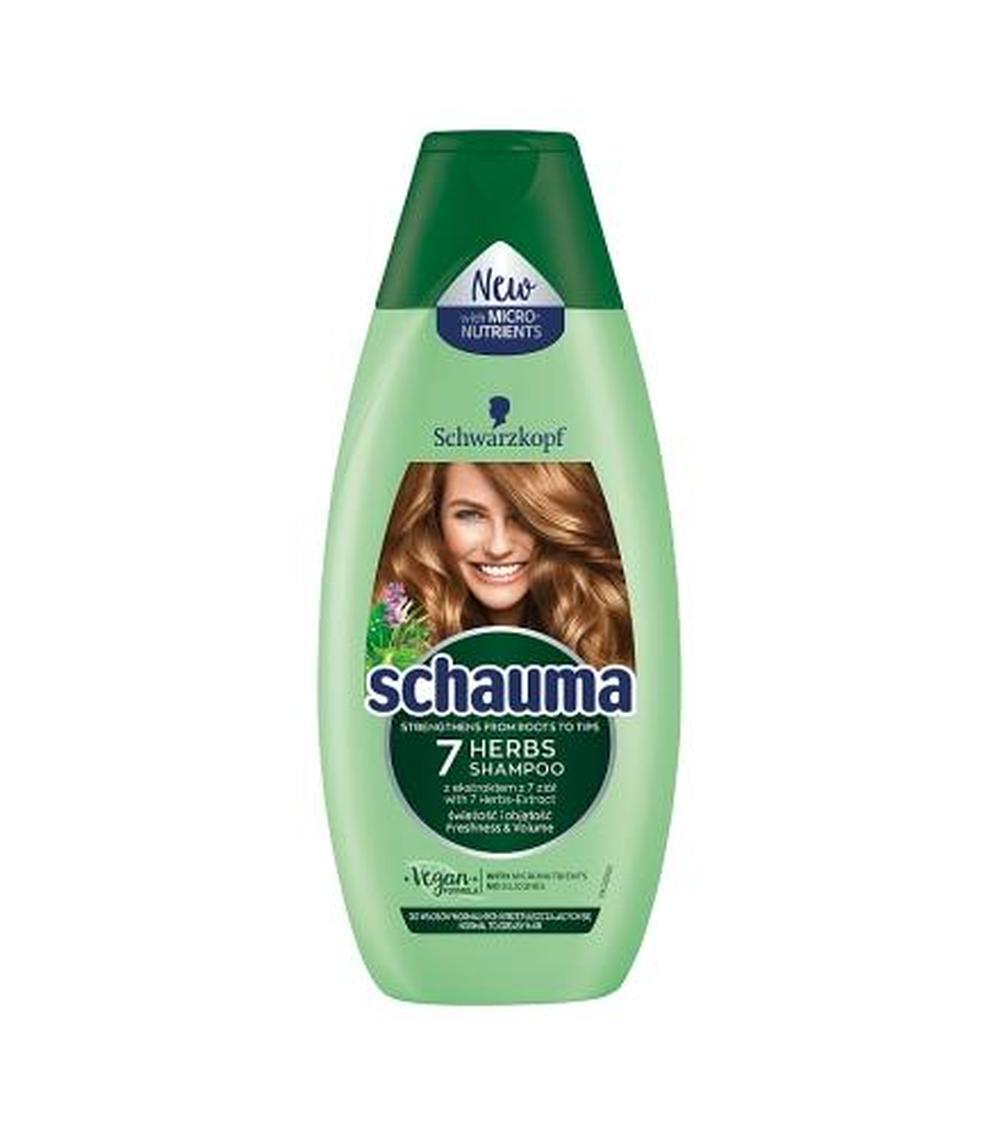 szampon wzmacniający włosy schauma